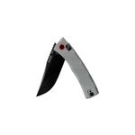 Couteau de poche pliant p856b gris lame acier sp�cial ambidextre ruike