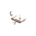 Couverts amovibles bois et inox