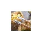 Couverts a salade tortues argent