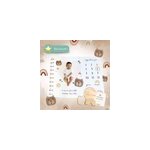 Couverture tape bb - tapis photo mois
