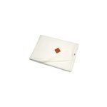 Couverture �t� coton nid d'abeille �cru