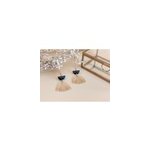 Cr�oles demi - lune noir