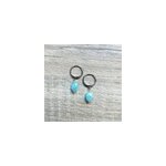 Croles mini candy amazonite argent