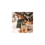 Cube d'activit en bois multicolore