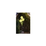 D�coration solaire: fleur 3 boules