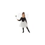 D�guisement f�e ailes argent�es 3 pcs