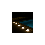 Demi boules solaires � piquer half moon