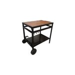 Desserte aveiro noire pour plancha