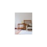 Desserte en bois et verre n�200
