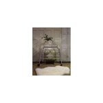 Desserte en chrome et verre n�232