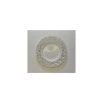 Dessous d'assiette blanc baroque - lot de 6