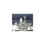 Dessous d'assiette boule argent - lot de 6
