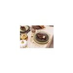 Dessous d'assiette citrouille dor�e - lot de 6