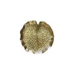 Dessous d'assiette nénuphar doré Dessous d'assiette nénuphar doré
