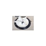 Dessous d'assiette perle bleu fonce - lot de 6