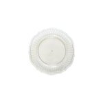Dessous d'assiette transparent ondule
