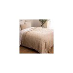 Dessus de lit slub tuft� 240x260 coton