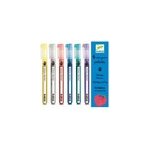 Djeco 6 marqueurs paillet�s