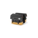 Double sacoche v�lo 40l noir jaune