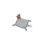 Doudou carr� renard forest friends