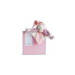 Doudou collector ours rose