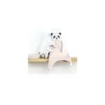 Doudou lange panda amande