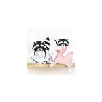 Doudou lange raton laveur p�tale