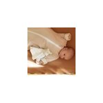 Doudou mouchoir rond en mousseline de co