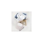 Doudou noir et blanc h�risson