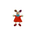 Doudou plat clown rouge Doudou plat clown rouge