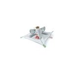 Doudou plat �l�phant gris 25 cm