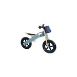 Draisienne avion de papier bleu