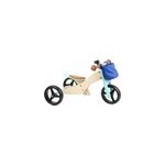 Draisienne tricycle 2 en 1 turquoise Draisienne tricycle 2 en 1 turquoise