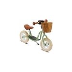 Draisienne verte avec bquille et panie