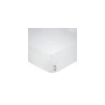 Drap housse en gaze de coton gris