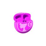 �couteurs sans fil bluetooth barbie avec �tui de chargement et de rangement