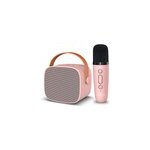 Enceinte karaok bluetooth mxks - 100 rose - maxlife
