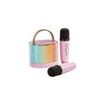 Enceinte karaok bluetooth mxks - 200 rose - maxlife