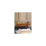 Enfilade en bois clair et laiton n�374