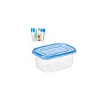 Ensemble de 8 bo�tes rectangulaires. capacit� de 660 ml.