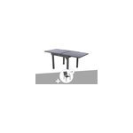 Ensemble repas table extensible carr�e en verre + 8 fauteuils - piazza - hesp�ri