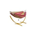 Ensemble support bois avec hamac simple chic