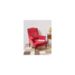 Ernest, le fauteuil berg�re rouge n�895