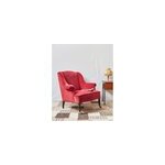 Ernest, le fauteuil berg�re rouge n�896