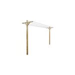 Etendoir à linge extérieur en bois Etendoir à linge extérieur en bois