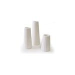 Facette - vases b�ton blanc (trio)