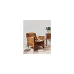Fauteuil art nouveau en bois n�898