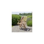 Fauteuil de jardin en bois de teck Fauteuil de jardin en bois de teck