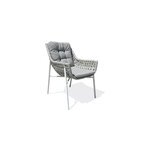 Fauteuil de jardin elba - blanc