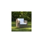 Fauteuil de jardin en kubu naturel